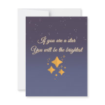 あなたは輝く星