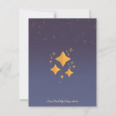 あなたは輝く星 ノートカード (裏面)