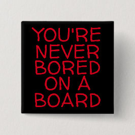 あなたは退屈しない 缶バッジ