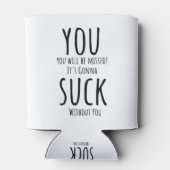 あなたは逃げ離れる 缶クーラー (裏面)