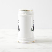 あなたは速く運転できるが、私はどこでも運転できる ビールジョッキ (中央)