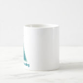 あなたは過剰反応化学科学のビーカー コーヒーマグカップ (中央)