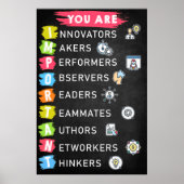 あなたは重要な教室のポスターだ ポスター (正面)