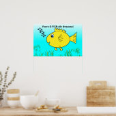 あなたは金魚のようにオフィシャルに最高 Goldfish ポスター (キッチン)