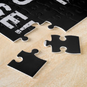 あなたは閉じすぎたおもしろい引用文シール ジグソーパズル (側面)