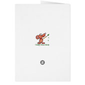 あなたは離れは？やめて！おもしろいチワフアドッグ (裏面)