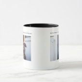 あなたは離れ私の前に仕事が!? マグカップ (中央)