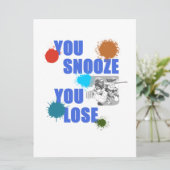 あなたは雪を失うペイントボールの木の玉ゲームギフト セーブザデート (スタンド正面)