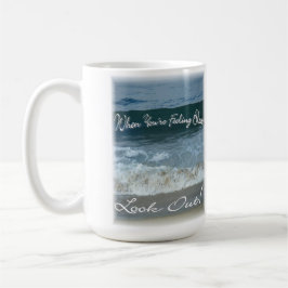 あなたは青い一見を感じた場合(美しい海) マグカップ