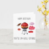 あなたは非グリルアイエボベルパンスカード誕生日 カード (黄色い花)