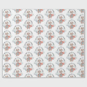 あなたは非常に強いキツネ包装紙シート ラッピングペーパー (フラット)