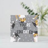 あなたは非常に教育おもしろいを受けた猫 招待状 (スタンド正面)