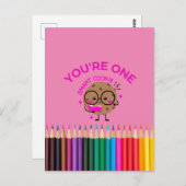 あなたは頭が切れる1個 ポストカード (正面/裏面)