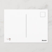 あなたは頭が切れる1個 ポストカード (裏面)