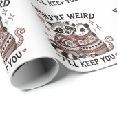 あなたは風変わりバレンタ保インラクーン ラッピングペーパー (ロールコーナー)