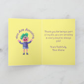 あなたは驚くばかりだ カード (内部)