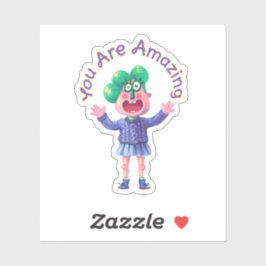 あなたは驚くばかりだ シール