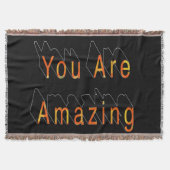 あなたは驚くばかりだ スローブランケット (正面)