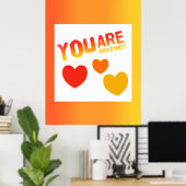 あなたは驚くばかりだ ポスター (ホームオフィス)