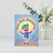 あなたは驚くばかりだ ポストカード (スタンド正面)