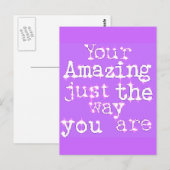 あなたは驚くばかりだ ポストカード (正面/裏面)