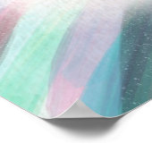 あなたは驚くべき事ができる水色 ポスター (角)