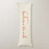 あなたは驚くほどその引用文 ボディピロー (正面縦)