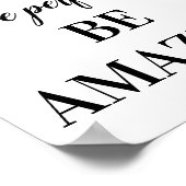 あなたは驚くほど完璧である必要はない ポスター (角)