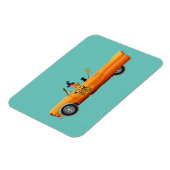 あなたは魔女はハロウィーンのユーモアの悪いようなこと言う マグネット (左側)