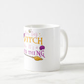 あなたは魔女は悪いことはハロウィーンの魔女のように言う コーヒーマグカップ (正面右)