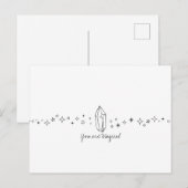 あなたは魔法だ – 理由 – グリーティングカード ポストカード (正面/裏面)