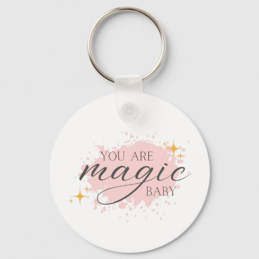 あなたは魔法前向き確認キーチェーンである キーホルダー (正面)