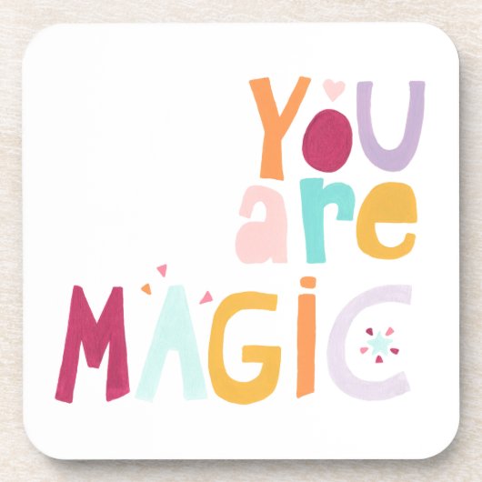 あなたは魔法 コースター (正面)