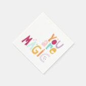 あなたは魔法 スタンダードカクテルナプキン (角)