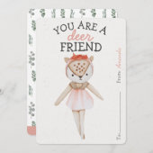 あなたは鹿友達ガールバレンタインデー教室 (正面/裏面)