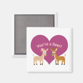 あなたは鹿！ マグネット (正面/裏面)