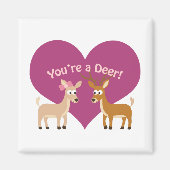 あなたは鹿! マグネット (正面)