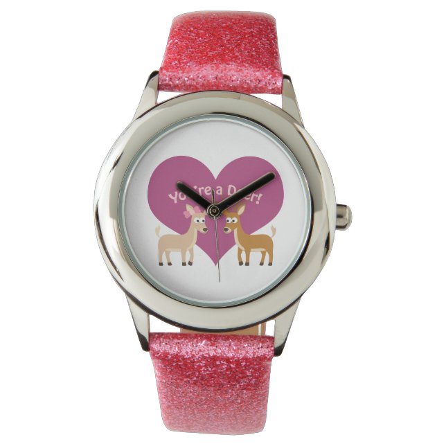 あなたは鹿！ 腕時計 (正面)