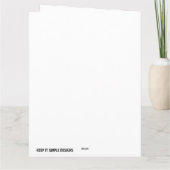 あなたは1分の若さとカッコいい、おもしろい誕生日 カード (裏面)