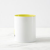 あなたは1本の熱狂するなバナナ マグカップ (中央)