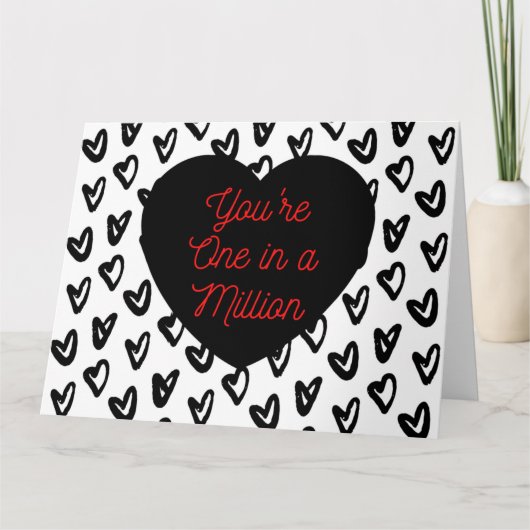 あなたは100万カードに1枚 カード (正面)