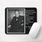 あなたは20のない自由主義者… マウスパッド (マウス)