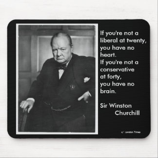あなたは20のない自由主義者… マウスパッド