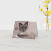 あなたは6人の命を1日も見ていない カード (黄色い花)