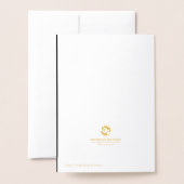 あなたは65フォイルカードおめでとう 箔カード (裏面封筒付き)