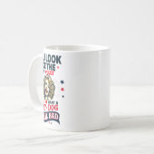 あなたは7月4日に見えるから私は豚が欲しい コーヒーマグカップ (正面左)