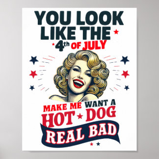 あなたは7月4日に見えるから私は豚が欲しい ポスター