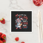 あなたは7月4日に見えると暑さが欲しくなる スタンダードカクテルナプキン (インサイチュ)