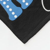 あなたは7月4日のホットドッグ・アメリカン・メンズに見える フリースブランケット (角)