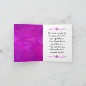 あなたは、すばらし賛美い編集可能! カード (内部)